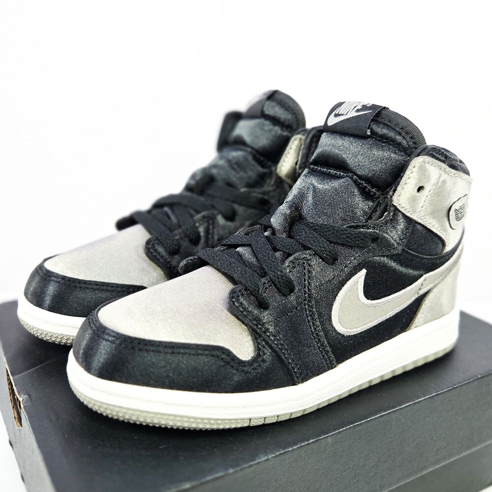 Air Jordan 1 Retro High OG TD Satin Shadow FD5305-010 Size 10C